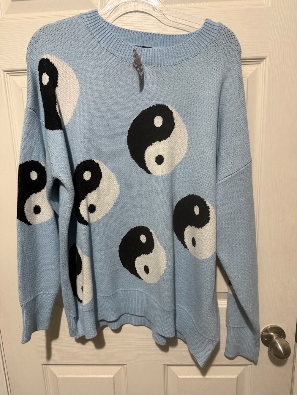 Karma Queen Oversized Yin and Yang Knit